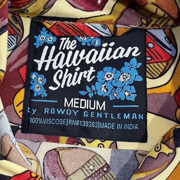 The Rowdy Gentleman “The Hawaiian Shirt” Golf Club Theme. Size Medium. - Picture 4 of 7